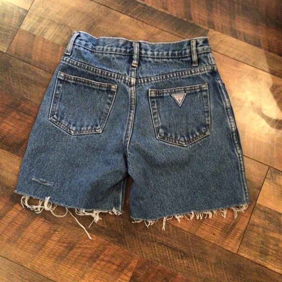 Guess Pants - Vintage Guess Cut Off Jean Shorts 24W